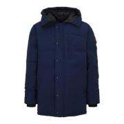 Blauwe Jas Aw24 Ultieme Warmte Stijl Canada Goose , Blue , Heren