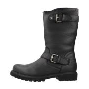 Stijlvolle winterlaarzen met zijgespen Panama Jack , Black , Dames