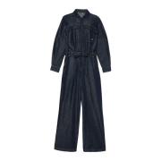 Denim jumpsuit met Refibra-technologie Timberland , Blue , Dames