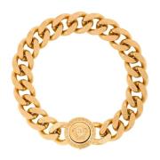 Medusa Chain Armband Versace , Yellow , Heren