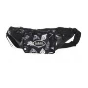 Zwarte heuptas met verstelbare band VON Dutch , Black , Unisex