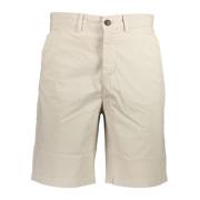 Beige Bermuda Shorts met Logo North Sails , Beige , Heren