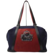 Pre-owned Canvas shoulder-bags Christian Louboutin Pre-owned , Blue , ...