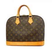 Pre-owned Canvas louis-vuitton-bags Louis Vuitton Vintage , Brown , Da...