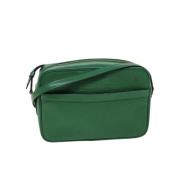 Pre-owned Leather louis-vuitton-bags Louis Vuitton Vintage , Green , D...