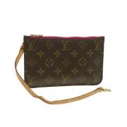 Pre-owned Canvas louis-vuitton-bags Louis Vuitton Vintage , Brown , Da...