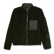 Mosgroene Shearling Jas 66 North , Green , Heren