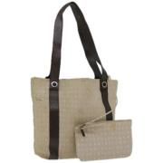 Pre-owned Canvas shoulder-bags Bvlgari Vintage , Brown , Dames