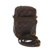 Pre-owned Canvas louis-vuitton-bags Louis Vuitton Vintage , Brown , Da...