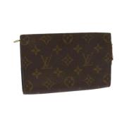 Pre-owned Canvas louis-vuitton-bags Louis Vuitton Vintage , Brown , Da...