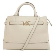 Pre-owned Leather handbags Michael Kors Pre-owned , White , Dames