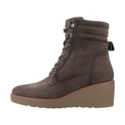 Stijlvolle Veterschoenen Carmela , Gray , Dames