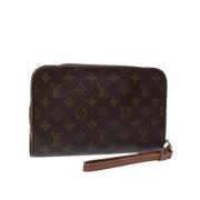 Pre-owned Canvas louis-vuitton-bags Louis Vuitton Vintage , Brown , Da...