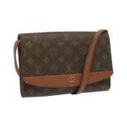 Pre-owned Canvas louis-vuitton-bags Louis Vuitton Vintage , Brown , Da...