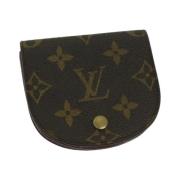 Pre-owned Canvas wallets Louis Vuitton Vintage , Brown , Dames