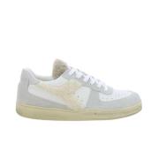 Beige Low Chalet Damesschoenen Diadora , White , Dames