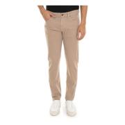 Slimme 5-Pocket Broek Roy Roger's , Beige , Heren