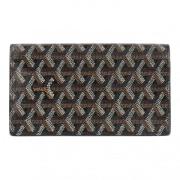 Pre-owned Canvas wallets Goyard Vintage , Black , Dames