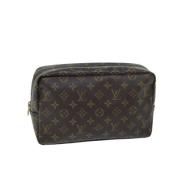 Pre-owned Canvas louis-vuitton-bags Louis Vuitton Vintage , Brown , Da...