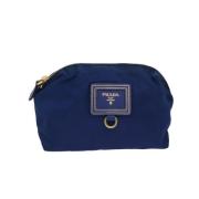 Pre-owned Nylon prada-bags Prada Vintage , Blue , Dames