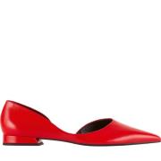 Rode ballerina's voor vrouwen Högl , Red , Dames