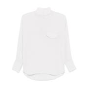 Casual Overhemden Tela , White , Dames