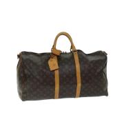 Pre-owned Canvas louis-vuitton-bags Louis Vuitton Vintage , Brown , Da...