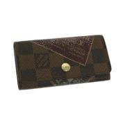 Pre-owned Coated canvas key-holders Louis Vuitton Vintage , Brown , Da...