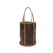 Pre-owned Canvas louis-vuitton-bags Louis Vuitton Vintage , Brown , Da...