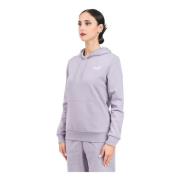 Paarse Hoodie Essentials+ Borduurwerk Vrouwen Puma , Purple , Dames