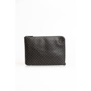 Stijlvolle Pochette met Ritssluiting Trussardi , Black , Heren