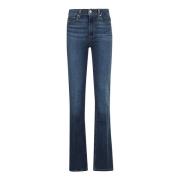 Laurel Canyon High Rise Jeans Paige , Blue , Dames