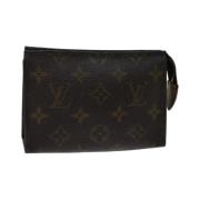 Pre-owned Canvas louis-vuitton-bags Louis Vuitton Vintage , Brown , Da...