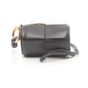 Pre-owned Leather shoulder-bags Bottega Veneta Vintage , Black , Dames