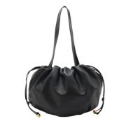 Pre-owned Leather totes Bottega Veneta Vintage , Black , Dames