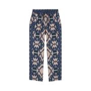 Geometrische wijde broek in blauw Pierre-Louis Mascia , Multicolor , D...