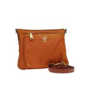 Pre-owned Nylon prada-bags Prada Vintage , Orange , Dames