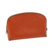 Pre-owned Leather louis-vuitton-bags Louis Vuitton Vintage , Orange , ...