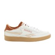 Reebok Herenschoenen Cognac Club C Revenge VNT Reebok , White , Heren