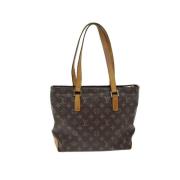 Pre-owned Canvas louis-vuitton-bags Louis Vuitton Vintage , Brown , Da...