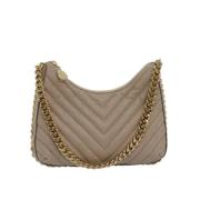 Pre-owned Suede handbags Stella McCartney Pre-owned , Beige , Dames