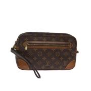 Pre-owned Canvas louis-vuitton-bags Louis Vuitton Vintage , Brown , Da...