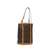 Pre-owned Canvas louis-vuitton-bags Louis Vuitton Vintage , Brown , Da...