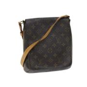 Pre-owned Canvas louis-vuitton-bags Louis Vuitton Vintage , Brown , Da...