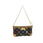 Pre-owned Canvas louis-vuitton-bags Louis Vuitton Vintage , Black , Da...