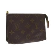 Pre-owned Canvas louis-vuitton-bags Louis Vuitton Vintage , Brown , Da...