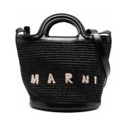 Zwarte Tropicalia Emmer Tas Marni , Black , Dames