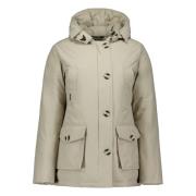 4 Zak Parka Jas Airforce , White , Dames