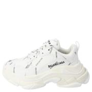 Polyester sneakers Balenciaga , White , Dames