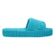 Cotton sandals Bottega Veneta , Blue , Dames